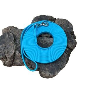 16’ Biothane Dog Leash - 1/2" width - waterproof, stink proof USA Made